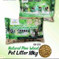 Gambar Pasir Kawan natural Pine Wood 10kg Pet Litter Pasir Kucing Expedisi dari Petshop Cibinong Kab. Bogor 1 Tokopedia