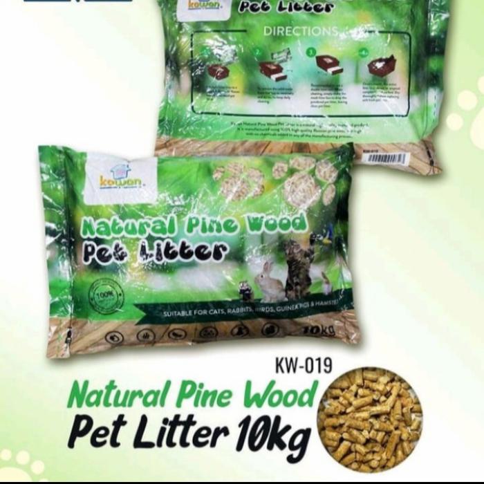 Gambar Pasir Kawan natural Pine Wood 10kg Pet Litter Pasir Kucing Expedisi dari Petshop Cibinong Kab. Bogor Tokopedia