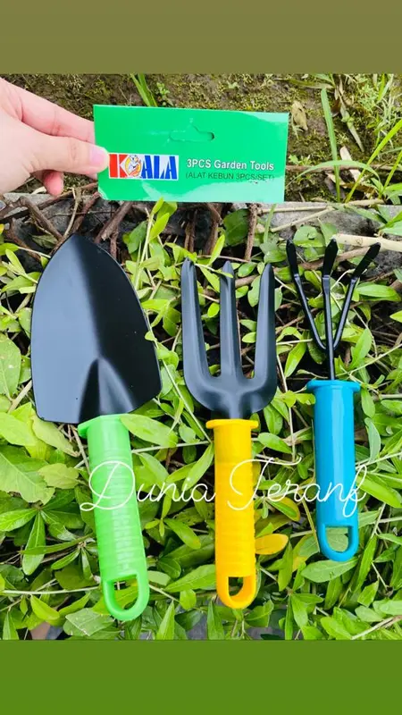 Garden Tool Set 3pc KOALA - Sekop Garpu Garuk Kecil Alat Kebun 3 pcs 0