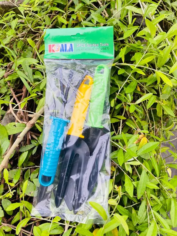 Garden Tool Set 3pc KOALA - Sekop Garpu Garuk Kecil Alat Kebun 3 pcs 4