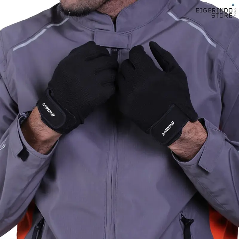 Eiger Riding New Basic Full Gloves - Black L - Shop | Tokopedia