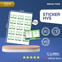 Gambar Sticker HVS | Sticker Label Alamat Pengiriman | Sticker Bisa Ditulis dari Gravtor Printing Kab. Tangerang 1 Tokopedia