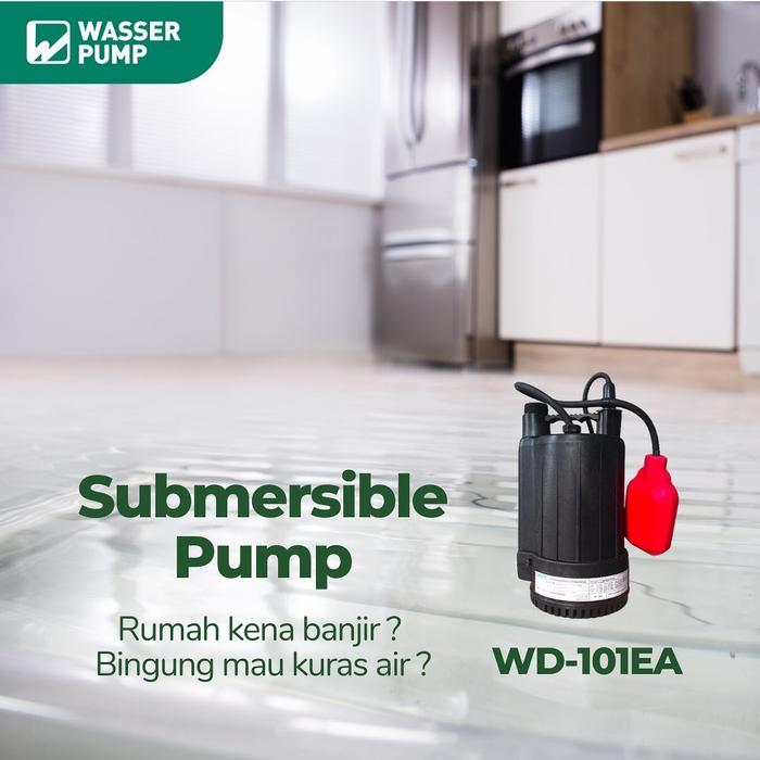 Gambar Wasser WD-101EA Pompa Celup/Kolam/Submersible Pump(100W & Otomatis) dari Sein Jaya Shop Kota Bekasi Tokopedia