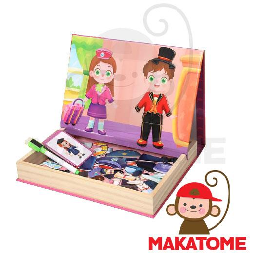 Gambar Magic Wardrobe Occupation Magnet Puzzle Box | Mainan Edukasi dari Makatome Shop Kota Tangerang Selatan Tokopedia