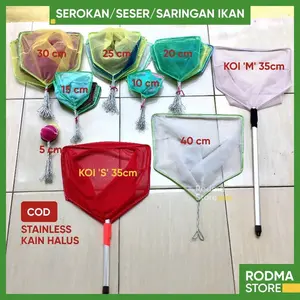 SEROKAN SEROK SESERAN JARING LAMIT IKAN KOI CUPANG KUTU AIR KUTIR