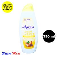 Gambar MARINA NATURAL LOTION NOURISHED AND HEALTHY 350 ML HAND BODY dari Wilson Mart Kota Administrasi Jakarta Barat 1 Tokopedia