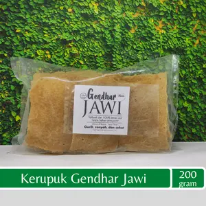 Kerupuk Gendar Krupuk Gendhar Jawi 200 gram