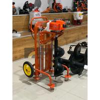 Jual Mesin Bor Tanah Earth Auger Matsumoto MED 680 WF Termasuk Drill ...