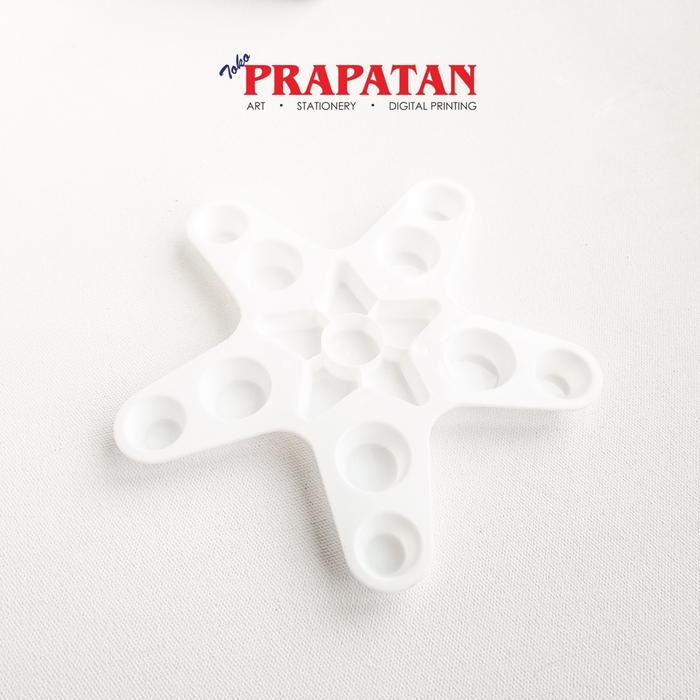 Gambar Palet Plastik / Palet Lukis Bintang Laut / Plastic Palette dari Toko Prapatan_NEW Kota Administrasi Jakarta Timur Tokopedia