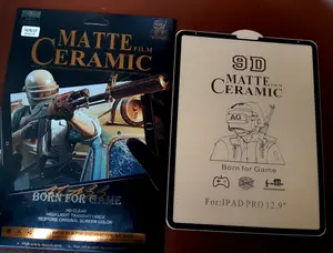 Tempered Glass PINE Ceramic Matte iPad Pro 12.9 Black