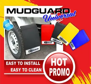 MUDGUARD UNIVERSAL mud guard karpet lumpur universal karpet mobil pickup bahan plastik grade A