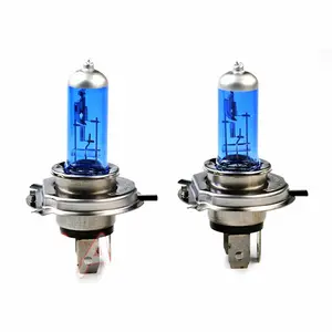 LAMPU MOBIL H4 HALOGEN XENON 4000K TERANG 12V 100/90w