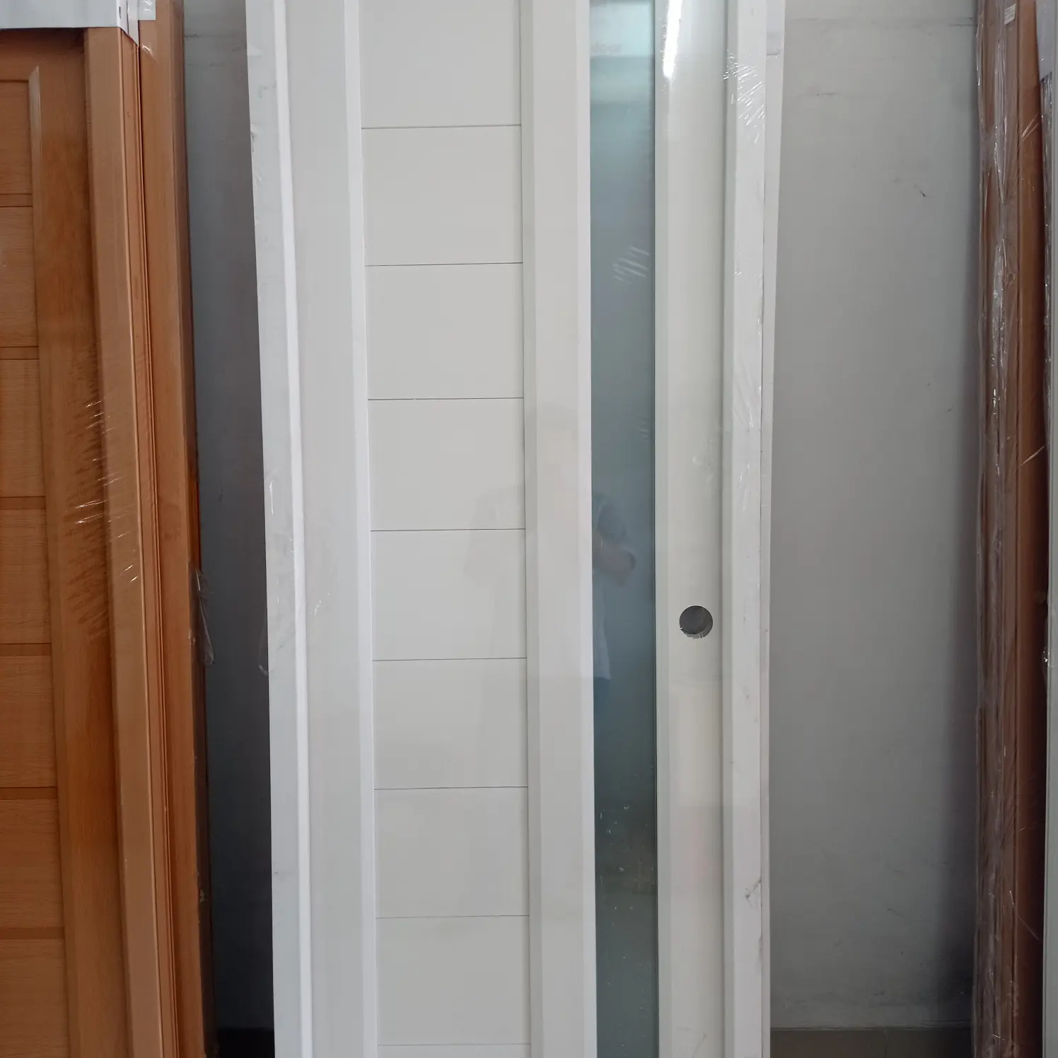 Pintu PVC Crystal minimalis custom
