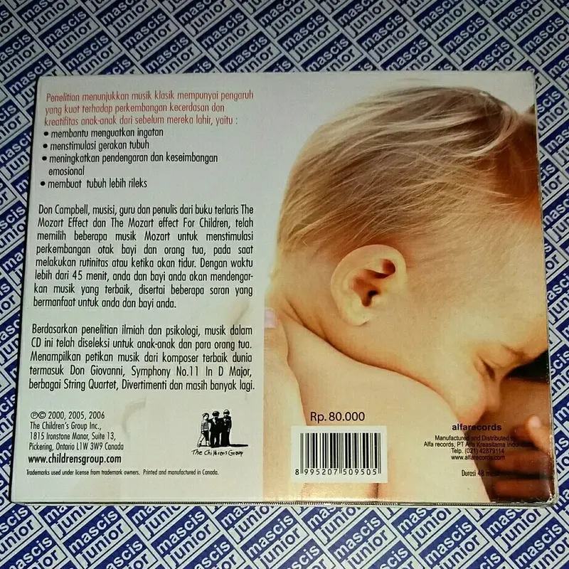 CD The Mozart Effect Music For Babies - Volume 2 Nighty Night 1