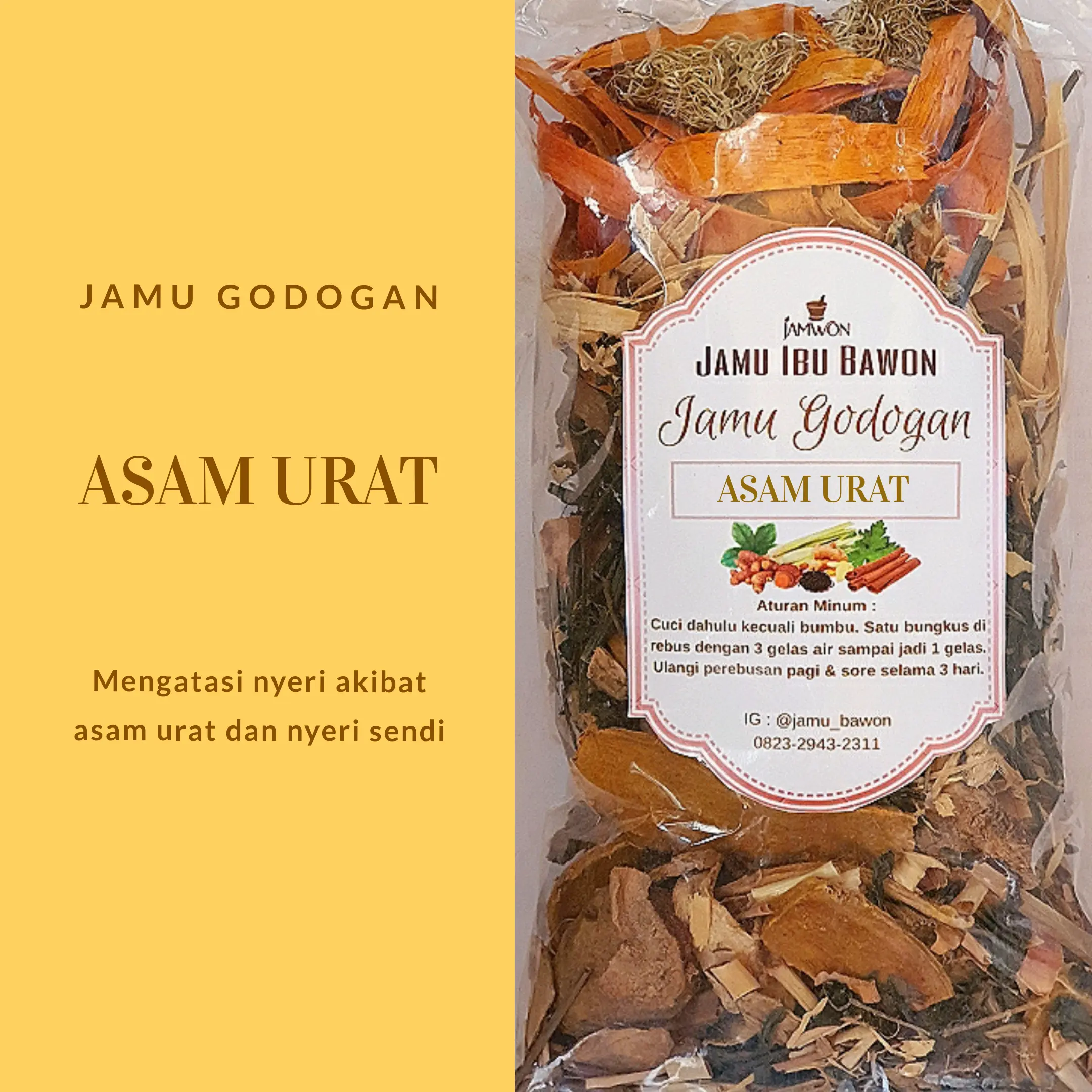 Jamu Godogan Asam Urat JSR