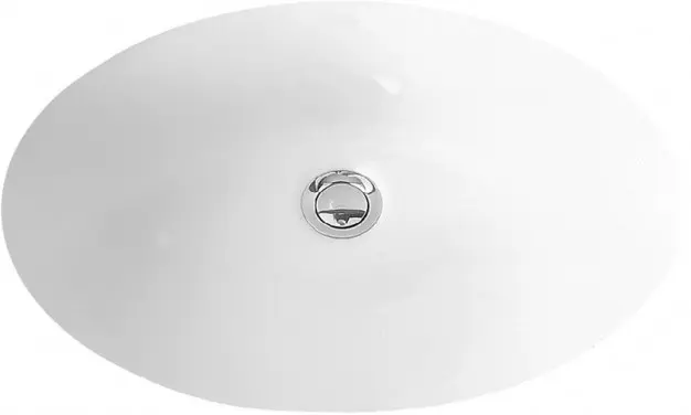 Nahm under-counter lavatory, BE series (NM-5053 / WT)- Washtafel Tanam