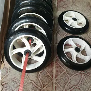 roda belakang skuter hp rmb otopet injak bahan karet kuat bagus