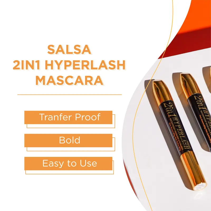 SALSA Waterproof Mascara 2in1 3