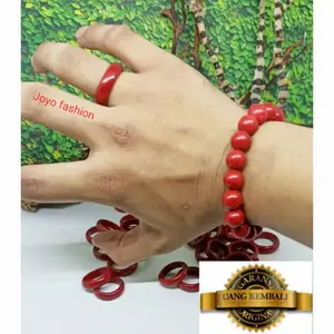 CINCIN GELANG BATU MARJAN LAUT MERAH