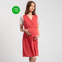 Gambar Baju Ibu Hamil dan Menyusui Aulia Baju Bumil Dress Busui BIG Size BS16 - L dari MoonAlice_NEW Kota Malang 1 Tokopedia