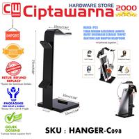 Gambar Tempat Gantungan Head phone Universal Gaming Headphone Hanger - C098 dari Ciptawarna2000 Home Living Kota Palembang 1 Tokopedia