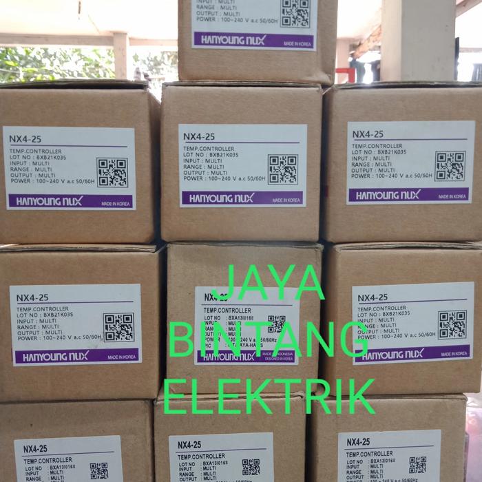 Gambar TEMPERATUR CONTROLLER NX4-25 HANYOUNG NUX dari JAYA BINTANG ELEKTRIK Kota Bandung Tokopedia