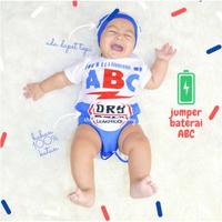 Gambar JUMPER BAYI LUCU BAJU BAYI KARAKTER BATERAI BATERE ABC dari Mall-Baby Kota Tangerang Selatan 1 Tokopedia