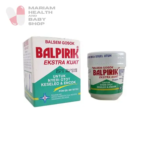 Gambar Balpirik Balsem Hijau, Kuning, Lavender, Merah, Minyak Kayu Putih 20 g dari MARIAM HEALTH Kota Surabaya 3 Tokopedia