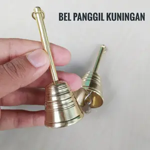 Lonceng Tangkai Kuningan Bel Panggil Es Kuningan