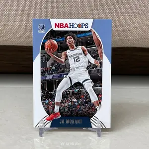 Kartu Bola Basket Panini NBA HOOPS 2020 Ja Morant Base Memphis