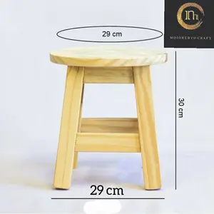 kursi kecil anak kayu dingklik cuci stand pot stool