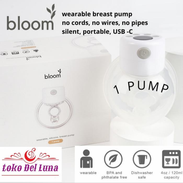 Gambar BLOOM PUMP BREAST SINGLE / Pompa Asi Elektrik dari toko Del Luna Kota Salatiga Tokopedia