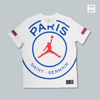 Gambar PSG Jordan x PSG Logo Tee White 100% Original - M dari sneaker4play Kota Tangerang 1 Tokopedia