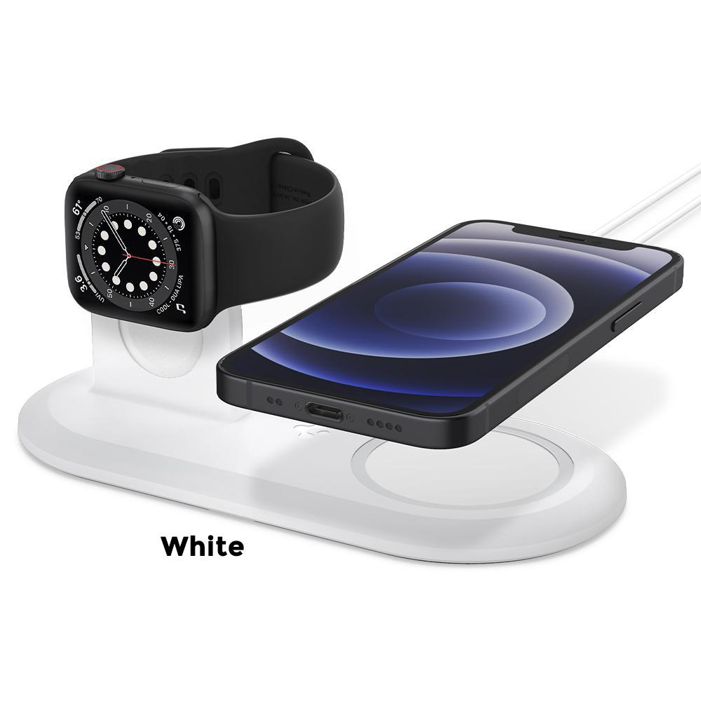 Case Apple Magsafe Dock Apple Watch Spigen Stand 2 in 1 Mag Fit Duo