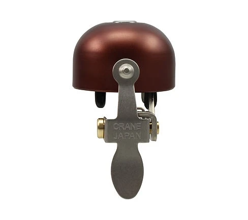 Gambar Bell Sepeda - Crane E-Ne Bell - Matte Brown/Aluminium dari Spin Warriors Kab. Tangerang Tokopedia