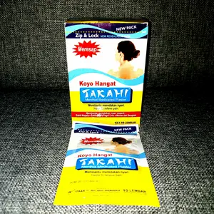 KOYO HANGAT TAKAHI MENTHOL MEDICATED PLASTER ISI 12 X10 LEMBAR