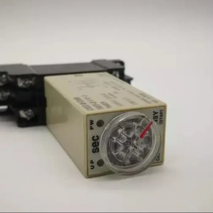 Timer H3y-2 Source 24vdc timer 5 detik h3y-2