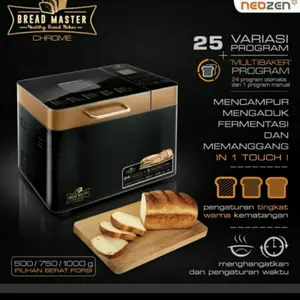 EX-DISPLAY BREAD Master Chrome Mesin Alat Pembuat Roti Otomatis