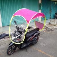 Gambar Canopy Motor TERTUTUP Canopy Sun Visor Tenda Motor Payung Sepeda Moto dari JE Living Store Kota Bandung 1 Tokopedia