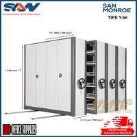 Gambar Roll O Pack San Monroe 4 Line 2 Bay, Mobile File 96 Compartment / Rak dari IBAD OFFICE SUPPLIES Kota Surabaya 2 Tokopedia