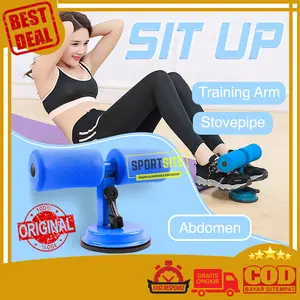 Sit Up Stand Speeds Training Exercise Portable Penahan Kaki Alat Bantu Olahraga Fitness Gym Sit-Up Sports Equipment Latihan Otot Perut Postur Tubuh