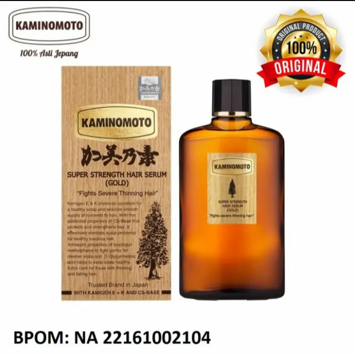 Kaminomoto Hair Growth Accelerator GOLD Hair Tonic BPOM