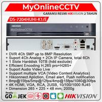 Gambar DS-7204HUHI-K1/E Hikvision DVR Kamera CCTV 8MP 4CH + 2IP - DVR ONLY dari MyOnlineCCTV Kota Administrasi Jakarta Barat 1 Tokopedia