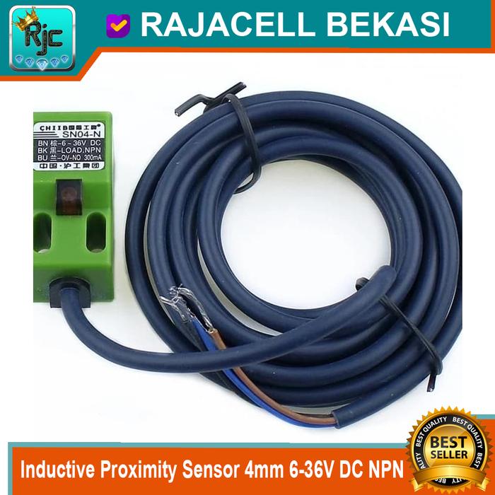 Gambar Inductive Proximity Sensor SN04-N 4mm 6-36V DC NPN Sensor Jarak Metal dari Rajacell Bekasi Kota Bekasi Tokopedia