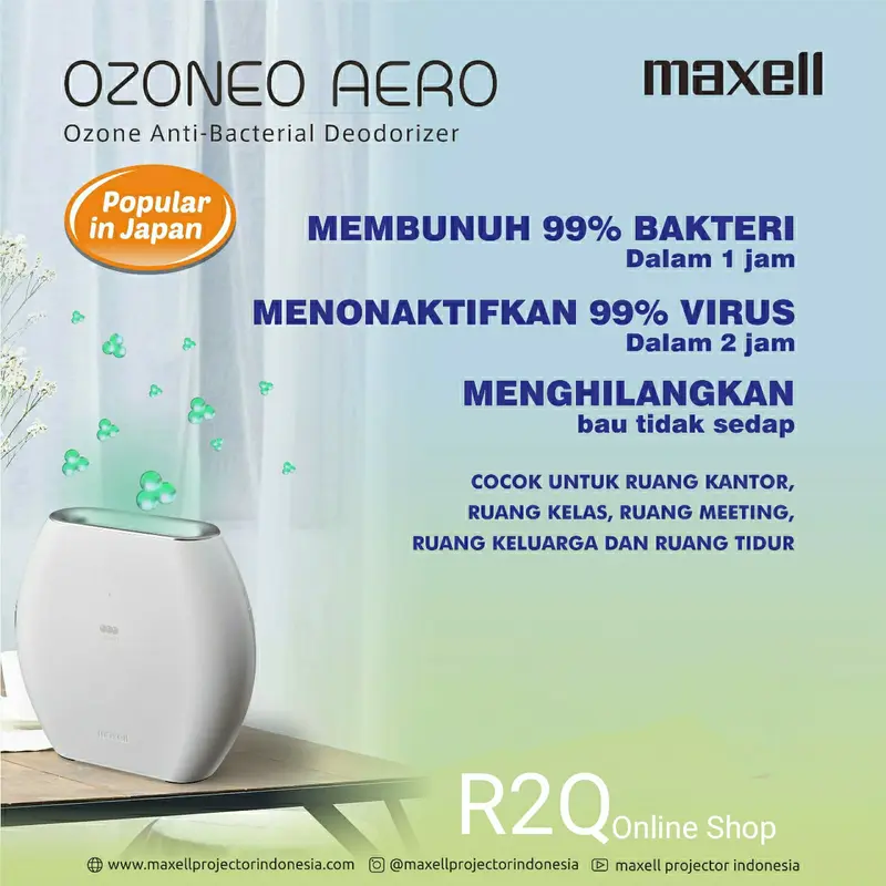 maxell ozoneo bacterial 0
