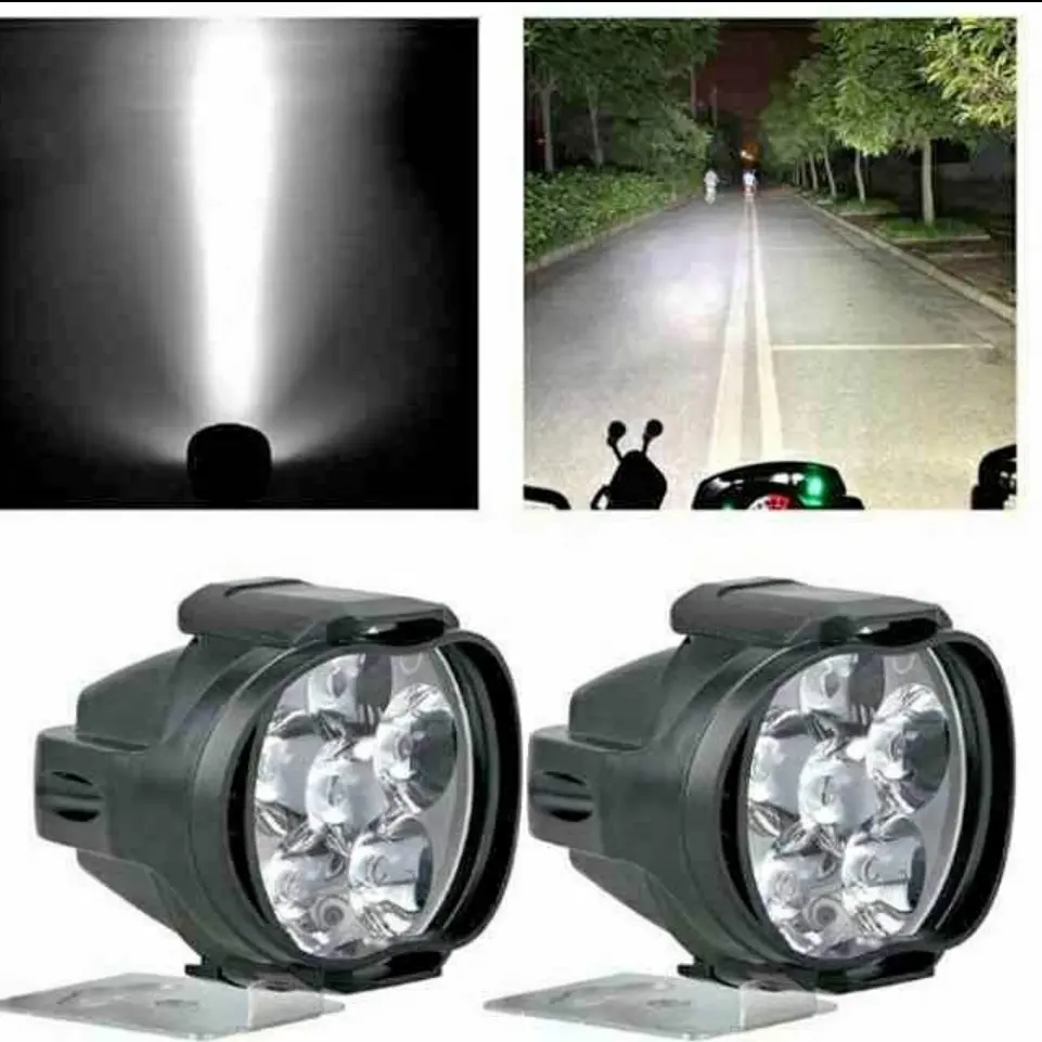 2PCS. Lampu Sorot LED Motor dan Mobil Waferproof / Lampudem / Fog