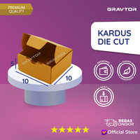 Gambar Kardus 10x10x5 - Kemasan Box Pizza Dus Die Cut Polos Kecil Murah Baru dari Gravtor Printing Kab. Tangerang 1 Tokopedia
