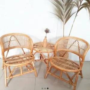 1 Set Kursi Rotan Benhur