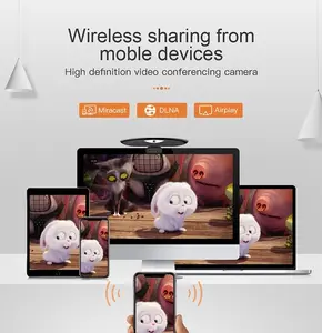 2in1 Media Player (HD TV & Video Conference Camera Microphone) - Promo