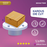 Gambar Kardus 10x10x5 - Kemasan Box Pizza Dus Die Cut Polos Kecil Murah Baru dari Gravtor Printing Kab. Tangerang 3 Tokopedia
